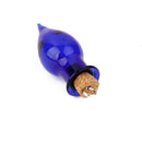 20pcs Teardrop Small Mini Glass Bottles Jars with Cork Stoppers 2.8 x 1.26cm