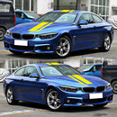 3pcs Car Decorative Stickers Auto Racing Sports Covers Head Tail Styling Decals