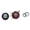 Replacement 6mm Shaft Dia 470K Ohm 2W Pots Potentiometer w Knob S8F2