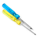 2 Tools Screwdriver Tri-Wing Phillips Screwdriver for Wii DS System Yellow  Y8F5