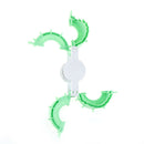 2pcs Heart Shape Pom Pom Maker Fluff Ball Weaver Baby Knitting Craft ToolsLJ