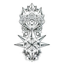 Cool Temporary Arm Transfer Tattoo Stickers Totems Mens Spray Waterproof SPTOCA