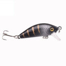 8Pcs 5 Cm 3.6G Swim Fish Fishing Lure Artificial Hard Crank bait Top water  E5D3