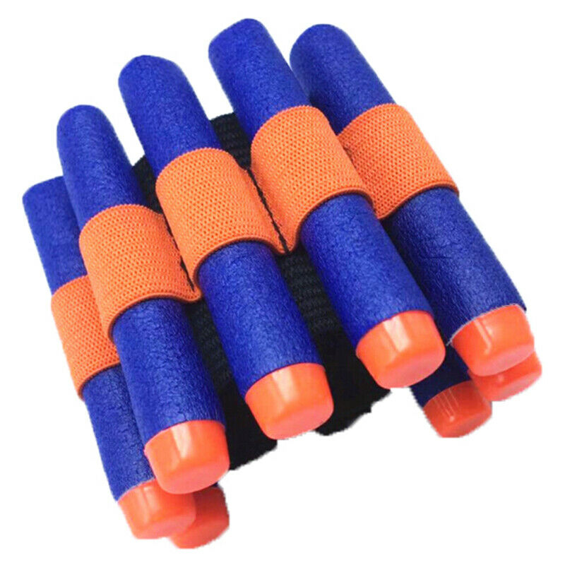 1Pc Wrist belt band strap for soft eva bullet dart ammo storage holder t ES