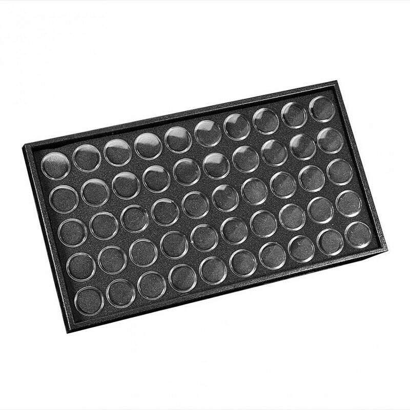 50 Girds Nail Art Powder Glitter Decoration Jewelry Storage Box Container P H8J7