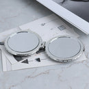 1pc Mini Pocket Floral Mirror Portable Two-side Folding Make Up Women Vint BX