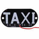 Car 12V 45 LED Cab Taxi Roof Sign Red Light Windshield Windscreen Lamp 1.5M Cord