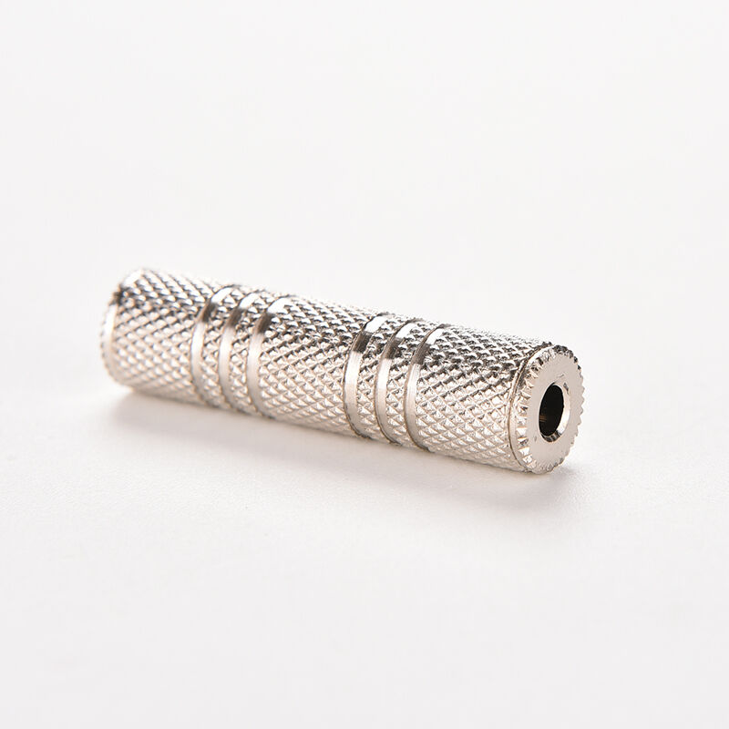 3.5mm Female to Female F/F SPtereo Audio Adapter Headphone Jack ConnectTOCA