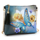 DIY Butterfly Special Shaped Diamond Painting Leather Chain Shoulder Bags
