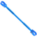 Blue 7/8" 22mm Motorcycle Handlebar Balance Cross Bar Extended Crossbar