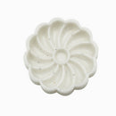 50g Round Moon Cake Mold Mooncake Mould Flower Stamps Baking Tools 6 St RGJ
