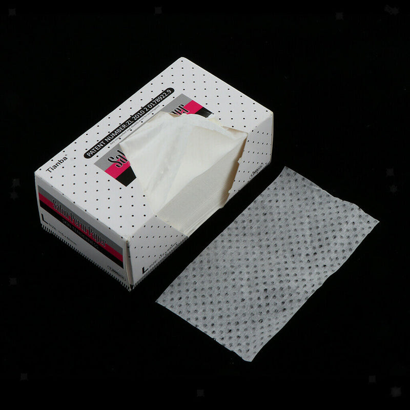 Box of 1000 Sheet Disposable Salon Electric Hair Perming Dyeing Paper End Wraps