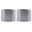 2pcs Universal Exhaust Pipe Gasket Replacement for Motorcycle ATV Scooter Dirt