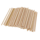 350x Unfinished Wood Bamboo Round Wooden Craft Stick DIY Woodcraft Dowel Rod