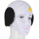 Men Women Black Plush Pad Winter Warm Warmer Ear Muff Back Earmuffs