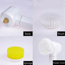 Handheld Electric Cleaning Brush for Bathroom Tile and Tub Kitchen Washing
