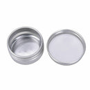 5 Pcs Aluminum Empty Lip Balm Cosmetic Travel Bottles Containers for Candy, M9M8