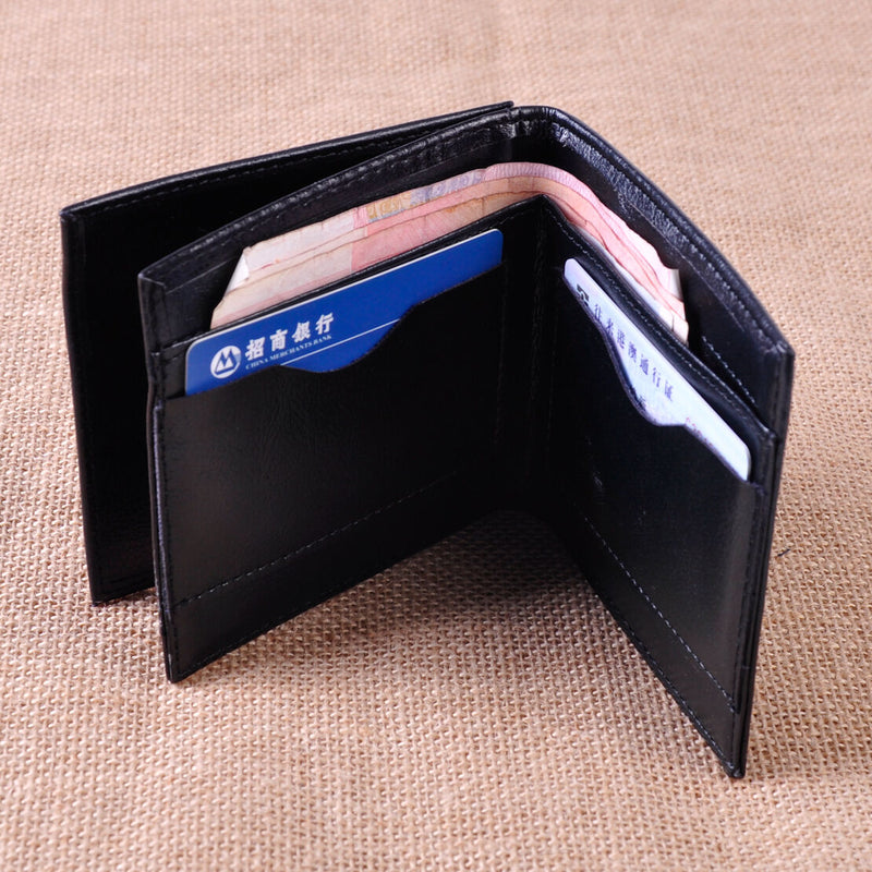 Flaming Magic Trick Fire Wallet Stage Street Magnetic Show Prop Purse PU Leather