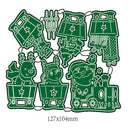 Christmas Pattern Carbon Steel Cutting Die DIY Album Card Scrapbooking Stencil
