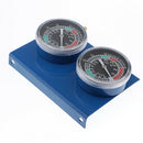 Motorcycle Carburettor Vacuum Balancer Synchronizer Gauge 2 Cylinder Kit