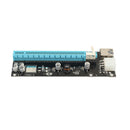 mPCIe to PCIe Riser PCI Express 1x to 16x Adapter SATA 6-Pin Power Cable