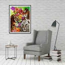 5D DIY Full Drill Diamond Painting Tiger Embroidery Mosaic Craft Kit (W589)