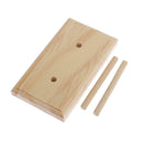 2 Spool Thread Rack Wooden Thread Rack Sewing Embroidery Thread Holder Rack