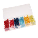 120pcs/Pack T-Tap Male Insulated Wire Quick Splice Terminal Connectors Kit