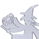 Witch Carry Pumpkin Metal Die Cutting Dies For Scrapbook DIY album Card Pap