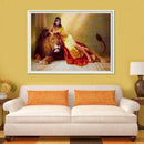 5D Diamond Painting DIY Girl Lion Embroidery Cross Stitch Home Art Decor