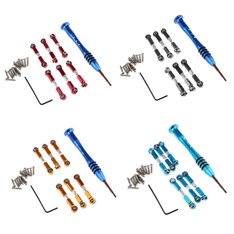 For WLtoys Upgrade Metal Adjustable Rods A959B A969 A979 K929 RC Car Parts, S3H4