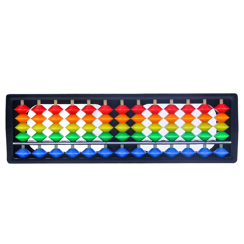 ABS Colorful Abacus Frame Beads Classic Calculator Mathematics Learning Kids T