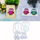 Owl Cutting Dies Stencil DIY Scrapbook Album Cards Crafts Embossing T8M2 R4 C3G1