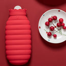 Jordan&Judy Hot Water Bag 620Ml Microwave Heating Silicone Bottle Winter He