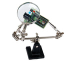 2.5X Magnifier with crocodile clip Auxiliary Support for Soldering Jewelry  T9Q8