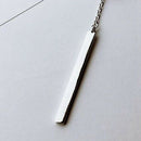 Jewelry Round Striped Long Necklace Ring Necklace