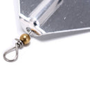 fishing sequins lures rotating blade fiy fishing hard metal spinner bait tack 3C
