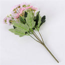 Artificial Chrysanthemum Daisy Flower Bouquet Arrangement Office Decor Pink