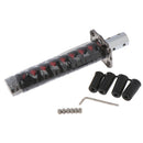 Kylin Universal Sword Shift Knob Samurai Shifter Katana Metal Black Red3C