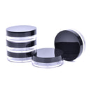 Empty Refillable Cosmetic Jar Pot Loose Face  Sifter Case  Box ã€NME