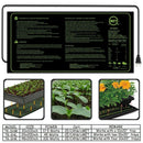 Nursery Seedling Heat Mat Plant Seed Germination Propagation Clone Starter