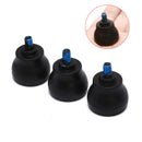 3Pcs Walking Stick End Tripod Cane Tip Self Standing Rubber Non-Slip End Bott-3C