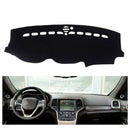 Car Dashmat Dashboard Cover Sun Mat Non-Slip Dash Board Cover Pad for Jeep  Q8A4
