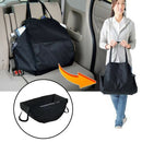 High Capacity Car Rear Storage Bag Shopping Basket Foldable Oxford Cloth