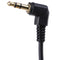 Coiled Audio Cable Jack Right Angle 90 Degree 3.5mm Jack Aux Cord Cable JR