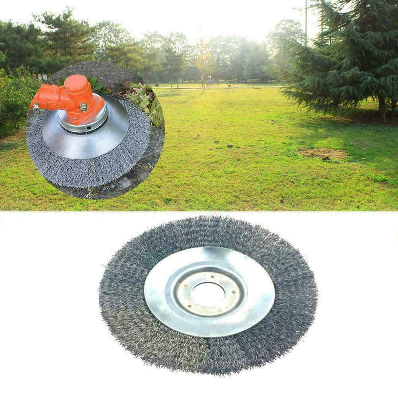 25.5mm Weed Brush Steel Wire Wheel Grout For Brushcutter Replacement J1M8 E D3B8