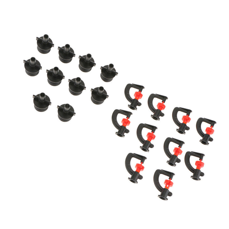 10pcs G-Type Watering Sprinkler Head Rotatable Garden Nozzle Equipments