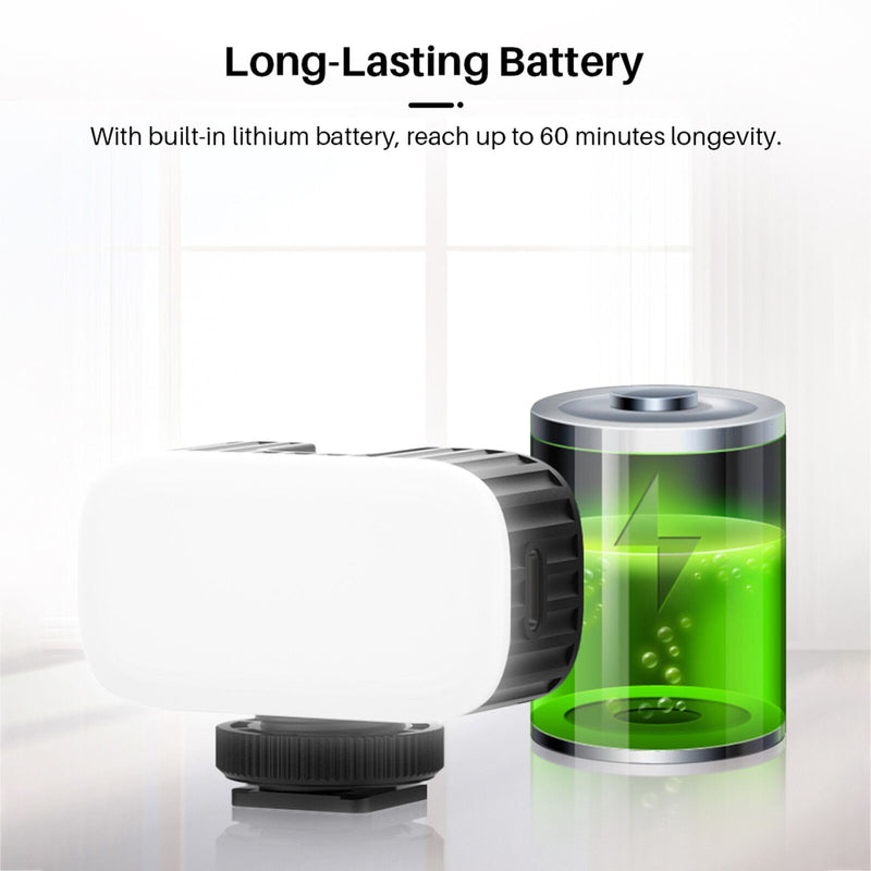 Ulanzi 5600K VL30 Mini Rechargeable Fill Light for Video Record/Live Streaming