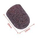 50Pcs Sanding Bands Block Caps Without Grip 80# 120# 180# 13x19Mm Sanding C