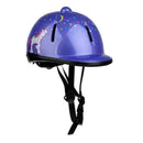 Children Kids Adjustable Horse Riding Hat/Helmet Head Protective Gear - Pur